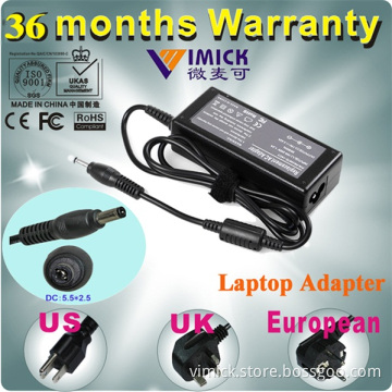 Toshiba 19V3.42A 65W AC DC Notebook Power Adapter Charger